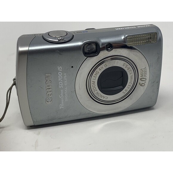 Canon PowerShot SD700 IS 6MP Digital Elph Camera  Battery Charger Sd Card READ - Picture 3 of 16